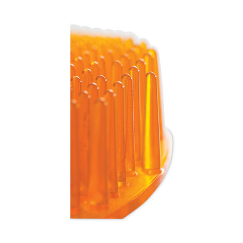 Image of Diversey™ Ekcoscreen Urinal Screens, Citrus Scent, Orange, 12/Carton