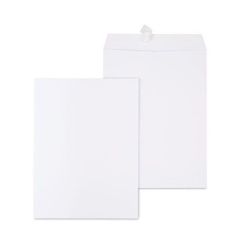 Image of Universal® Easyclose Catalog Envelope, #10 1/2, Square Flap, Self-Adhesive Closure, 9 X 12, White, 250/Box