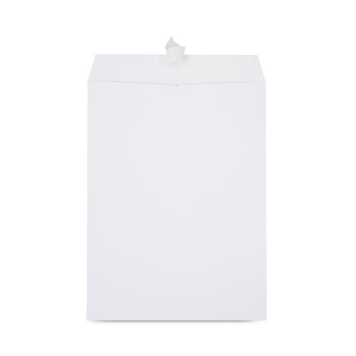 EasyClose Catalog Envelope, #10 1/2, Square Flap, Self-Adhesive Closure, 9 x 12, White, 250/Box