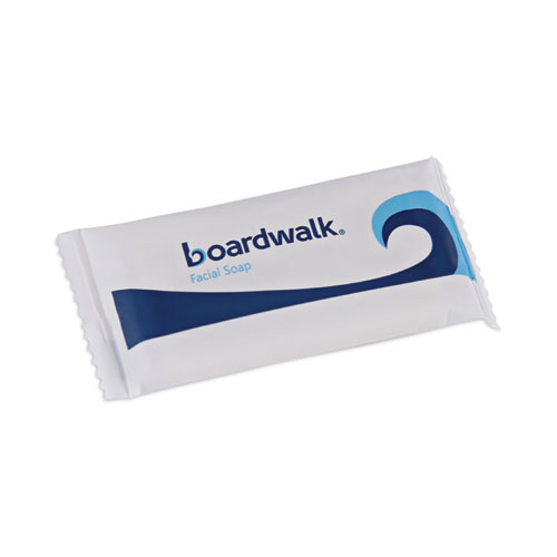 Image of Boardwalk® Face And Body Soap, Flow Wrapped, Floral Fragrance, # 3/4 Bar, 1,000/Carton