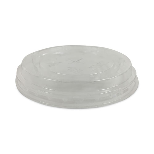 Image of Supplycaddy Plastic Cold Cup Lids, Fits 12 Oz To 20 Oz Cups, Clear, 1,000/Carton