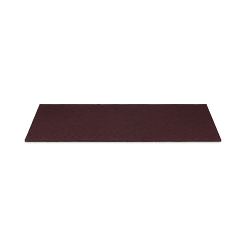 Image of Boardwalk® Deep Scrub Pads, 20 X 14, Maroon, 10/Carton