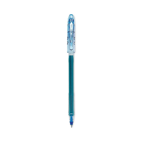 Image of Neo-Gel Gel Pen, Stick, Fine 0.7 mm, Blue Ink, Translucent Blue Barrel, 48/Pack