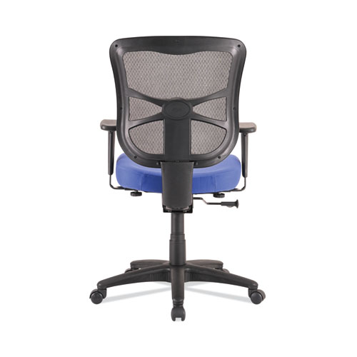 Alera Elusion Series Mesh Mid-Back Swivel/Tilt Chair, Supports Up to 275 lb, 17.9" to 21.8" Seat Height, Navy Seat