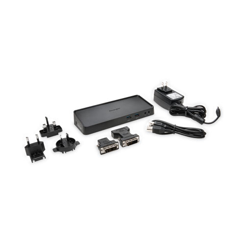 SD3600 5 Gbps USB 3.0 Dual 2K Docking Station, Black