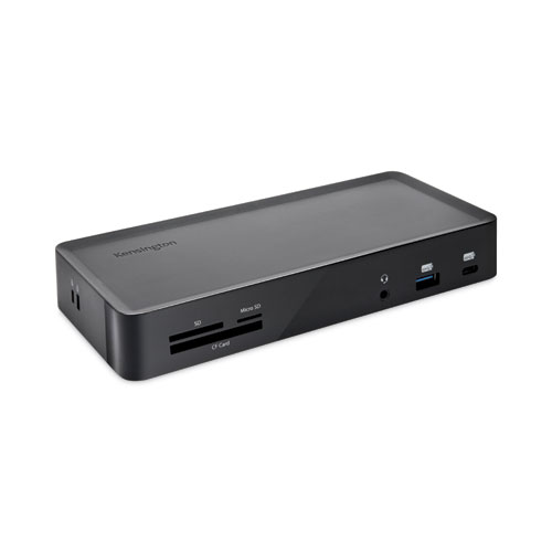 Kensington® SD4900P USB-C and USB-A 10 Gbps Triple 4K Hybrid Dock, Black