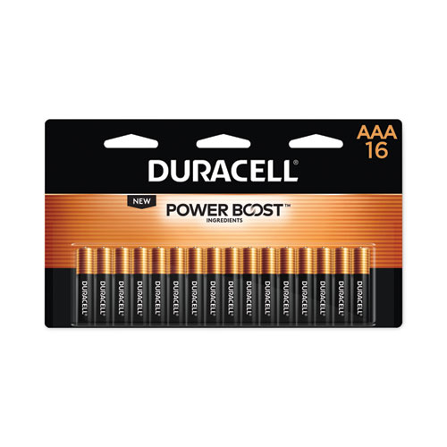 Duracell® Power Boost CopperTop Alkaline AAA Batteries, 16/Pack