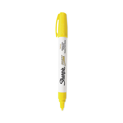 NEW Sharpie Permanent Paint Oil Based Marker Medium Point Yellow 071641355545 