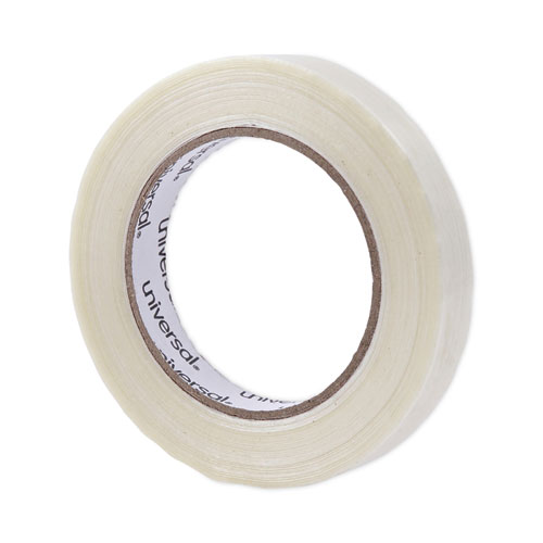Universal® 120# Utility Grade Filament Tape, 3" Core, 18 Mm X 54.8 M, Clear