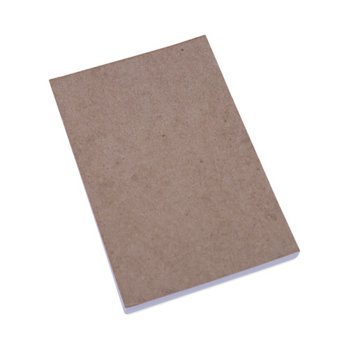Universal Scratch Pads, Unruled, 4 x 6, White, 100 Sheets, 120/Carton