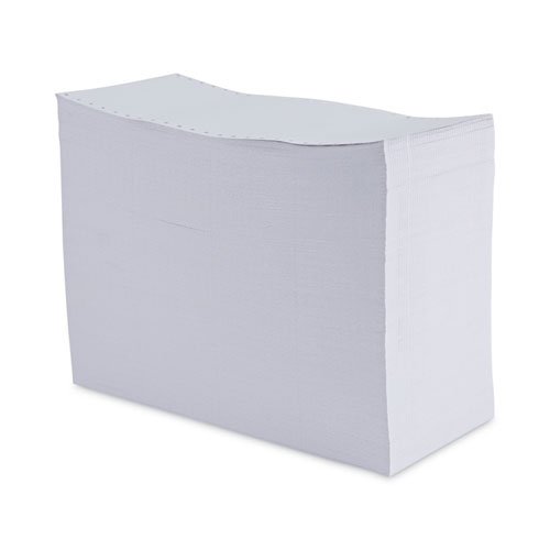 Universal® Continuous-Feed Index Cards, Unruled, 3 x 5, White, 4,000/Carton