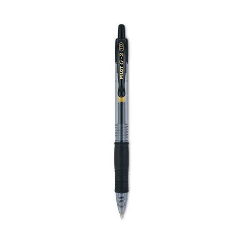 G2 Premium Gel Pen, Retractable, Bold 1 mm, Black Ink, Smoke Barrel, Dozen