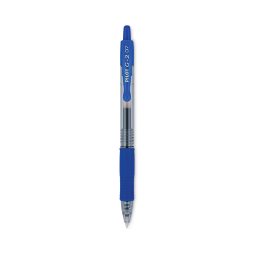 Image of Pilot® G2 Premium Gel Pen Convenience Pack, Retractable, Fine 0.7 Mm, Black Ink, Black Barrel, 36/Pack