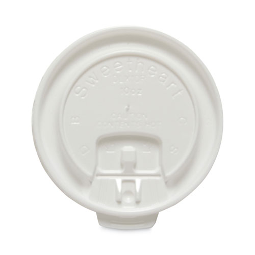 SOLO® Lift Back and Lock Tab Cup Lids for Foam Cups, Fits 10 oz Trophy ...