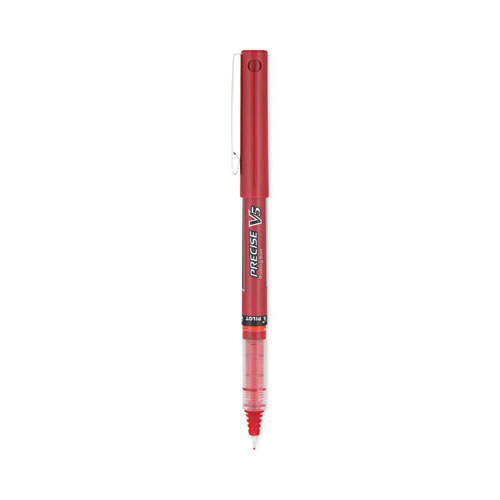 Pilot Precise V5 Roller Ball Pen, Stick, Extra-Fine 0.5 mm, Assorted Ink and Barrel Colors, 7/Pack