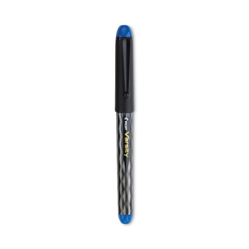 Image of Varsity Fountain Pen, Medium 1 mm, Blue Ink, Gray Pattern Wrap
