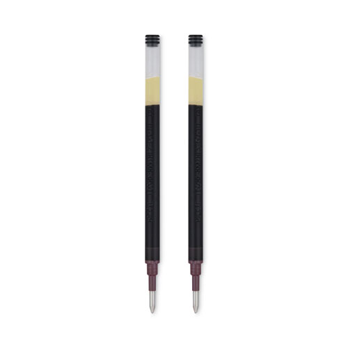 Image of Pilot® Refill For Pilot G2 Gel Ink Pens, Bold Conical Tip, Black Ink, 2/Pack