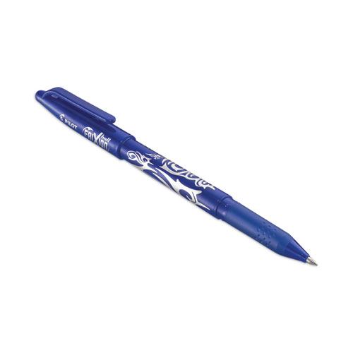 Image of Pilot® Frixion Ball Erasable Gel Pen, Stick, Fine 0.7 Mm, Blue Ink, Blue Barrel