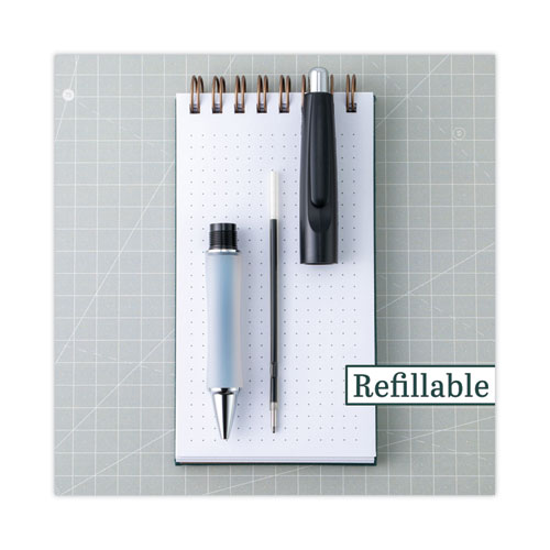 Image of Pilot® Dr. Grip Ballpoint Pen, Retractable, Medium 1 Mm, Blue Ink, Navy Barrel