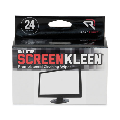 OneStep Screen Cleaner, 5 x 5, 24/Box