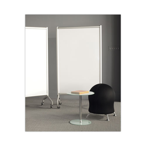 Image of Safco® Rumba Full Panel Whiteboard Collaboration Screen, 36W X 16D X 54H, White/Gray