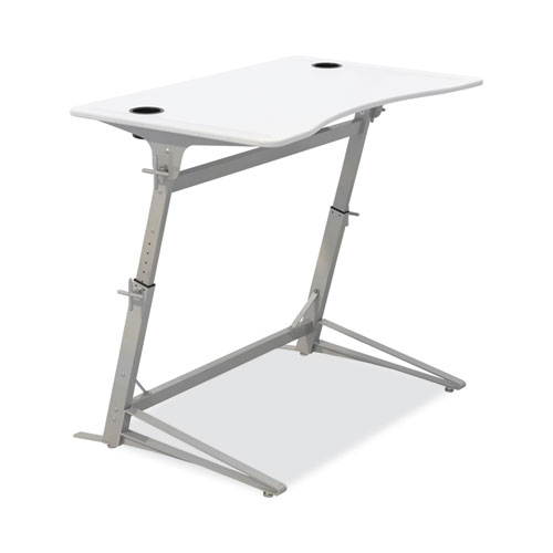 Image of Safco® Verve Standing Desk, 47.25" X 31.75" X 36" To 42", White