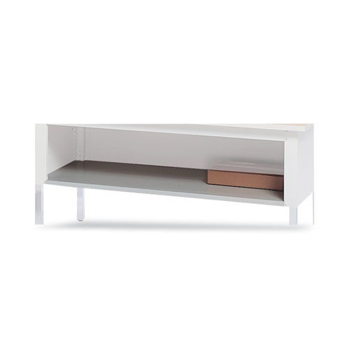Image of Safco® Kwik-File Mailflow-To-Go Shelf For 60" Wide Table, 56W X 25.5D, Pebble Gray