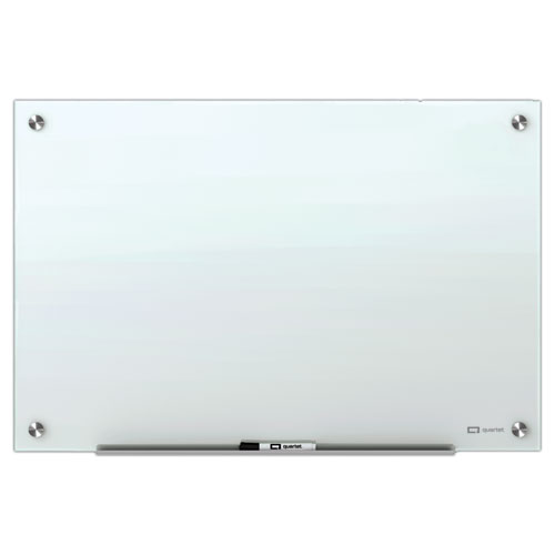 Quartet® Brilliance Glass Dry-Erase Boards, 36 X 24, White Surface