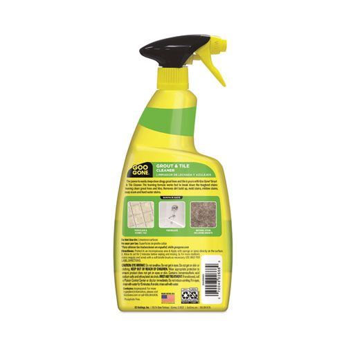 Image of Goo Gone® Grout And Tile Cleaner, Citrus Scent, 28 Oz Trigger Spray Bottle, 6/Ct