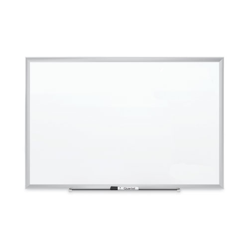 Quartet® Classic Series Nano-Clean Dry Erase Board, 24 X 18, White Surface, Silver Aluminum Frame