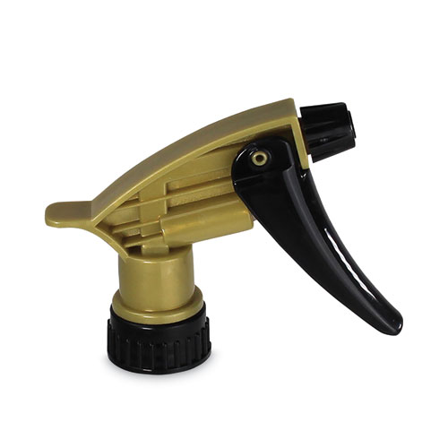 Image of Tolco® 320Ars Acid Resistant Trigger Sprayer, 9.5" Tube, Fits 32 Oz Bottle With 28/400 Neck Thread, Gold/Black, 200/Carton