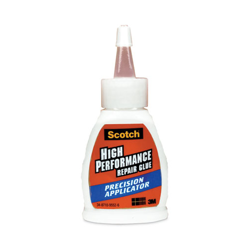 Scotch® Maximum Strength All-Purpose High-Performance Repair Glue, 1.25 oz, Dries Clear