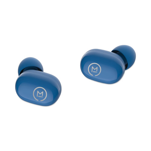 Image of Morpheus 360® Spire True Wireless Earbuds Bluetooth In-Ear Headphones With Microphone, Island Blue