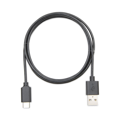 Image of Jensen® Usb-A To Usb-C Cable, 3 Ft, Black