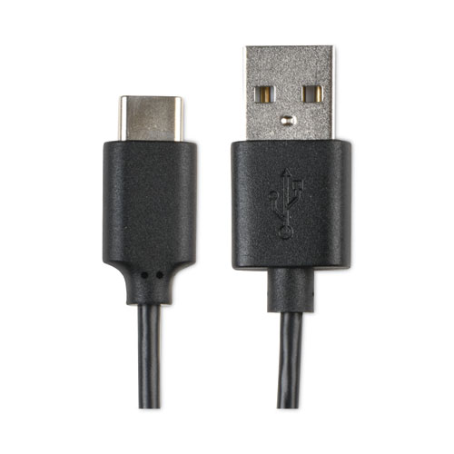 Image of Jensen® Usb-A To Usb-C Cable, 3 Ft, Black