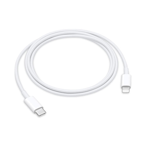 Image of Jensen® Usb-C To Lightning Cable, 3 Ft, White