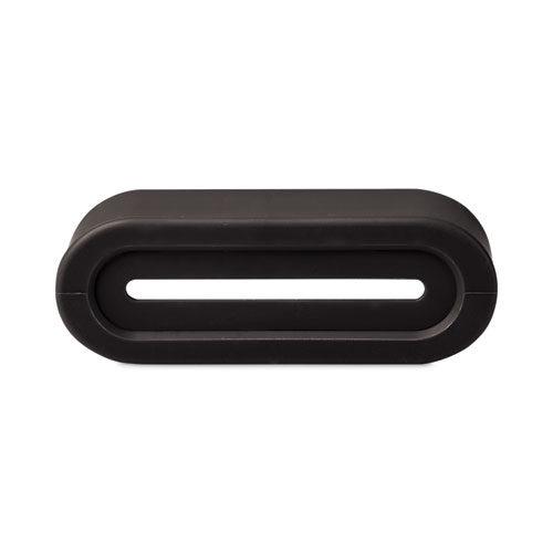 Image of Multi Channel Cable Holder, 2" x 2", Black