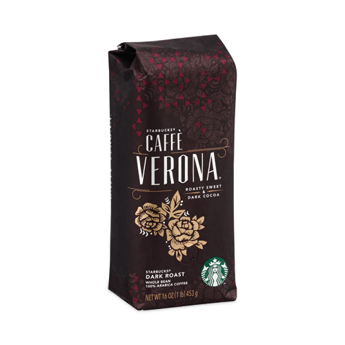 Caffe Verona Bold Whole Bean Coffee, 1 lb Bag, 6/Carton
