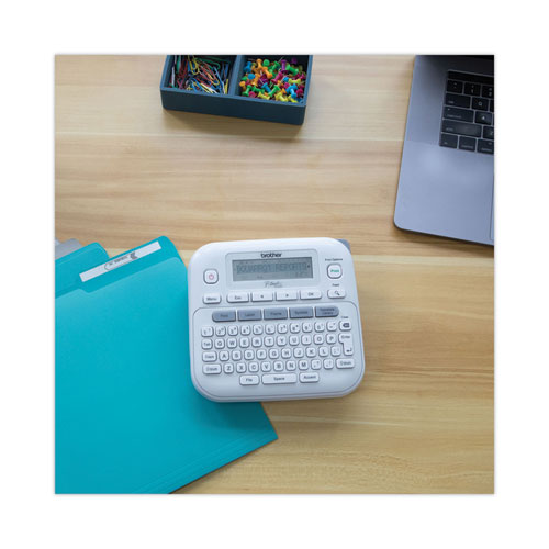 Image of Brother P-Touch® P-Touch Pt-D220 Label Maker, 2 Lines, 3.9 X 9.3 X 10.2