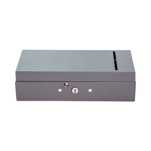 Controltek® Steel Bond Box, 1 Compartment, 10.4 X 5.4 X 3.1, Gray
