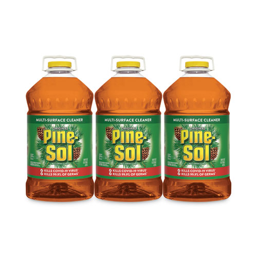 Image of Pine-Sol® All Purpose Cleaner, Original, 144 Oz Bottle, 3/Carton