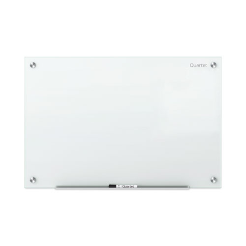 Quartet® Infinity Glass Marker Board, 36 X 24, White Surface
