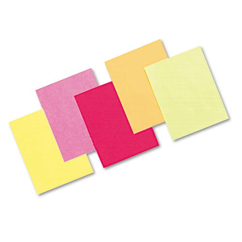 Array Colored Bond Paper, 24lb, 8.5 X 11, Assorted Neon Colors, 100/pack