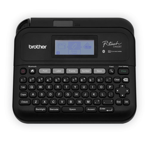 Brother P-Touch® P-Touch Business Expert Connected Label Maker, With 2 Rolls Sample Tapes, 30 Mm/S Print Speed, 7.4 X 7 X 2.8