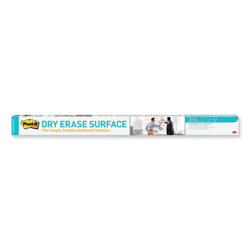 Image of Post-It® Dry Erase Surface With Adhesive Backing, 48 X 36, White Surface