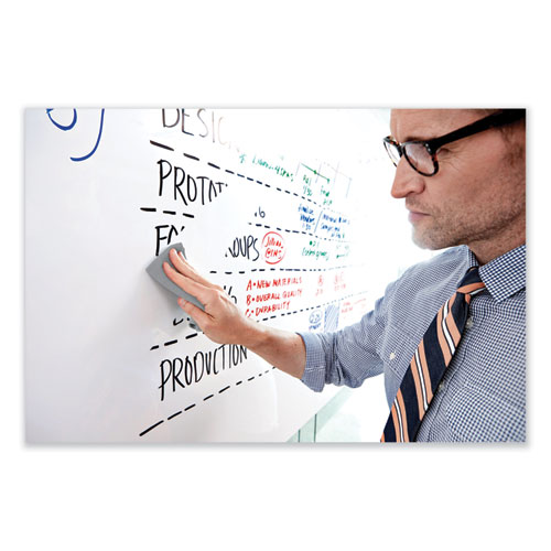 Image of Post-It® Dry Erase Surface With Adhesive Backing, 48 X 36, White Surface