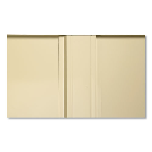 Image of Tennsco 78" High Deluxe Cabinet, 36W X 18D X 78H, Putty