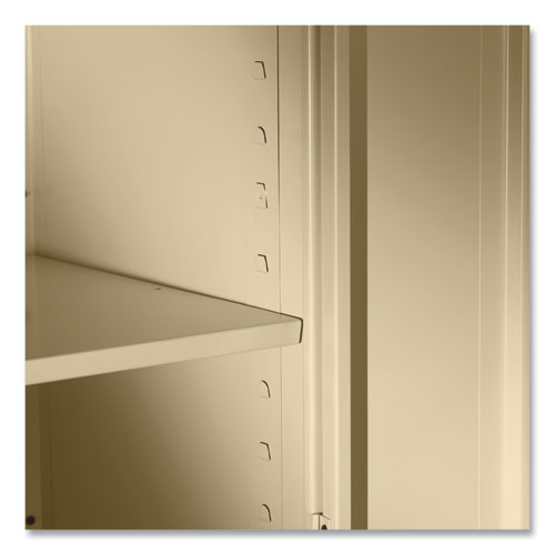 Deluxe Wardrobe Cabinet, 36w x 24d x 78h, Light Gray
