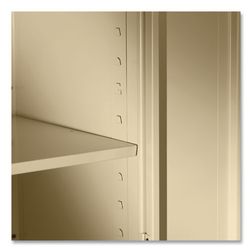 Image of Tennsco 72" High Standard Cabinet (Assembled), 36W X 18D X 72H, Light Gray