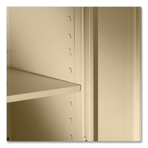 Deluxe Combination Wardrobe/Storage Cabinet, 36w x 18d x 78h, Black